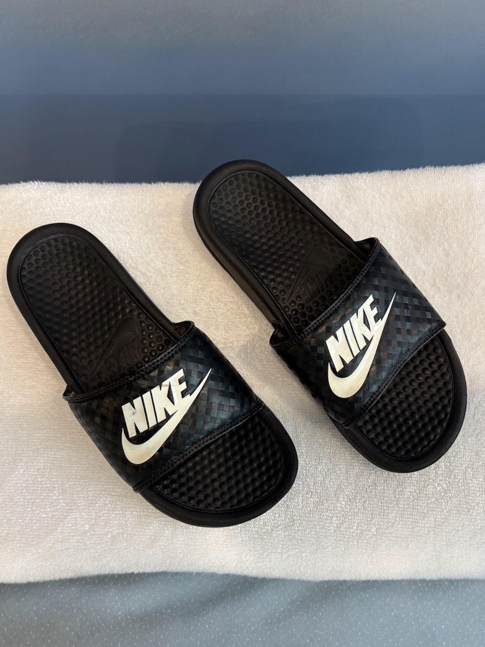 NIKE | Black Slides Sandals | Women’s Size 8 - Picture 6 of 12